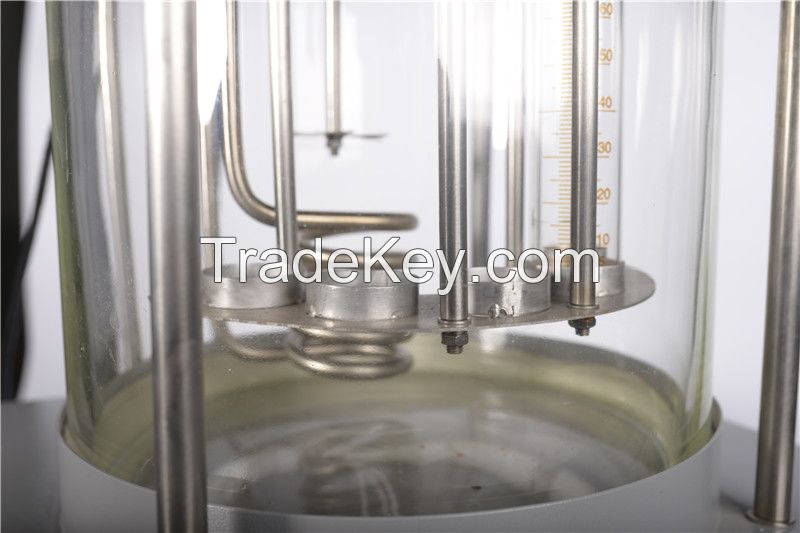 Petroleum and synthetic liquid demulsification tester