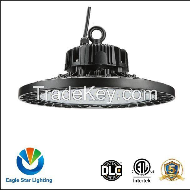 USA Warehouse 2 Days Lead Time 5 Years Warranty Dlc Premium Etl CETL100-277v AC 150w 200w LED UFO High Bay