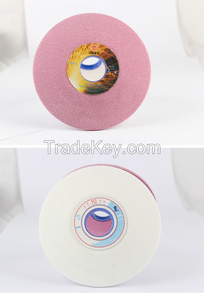 White fused alumina Abrasive grinding wheel disc for metal polishing