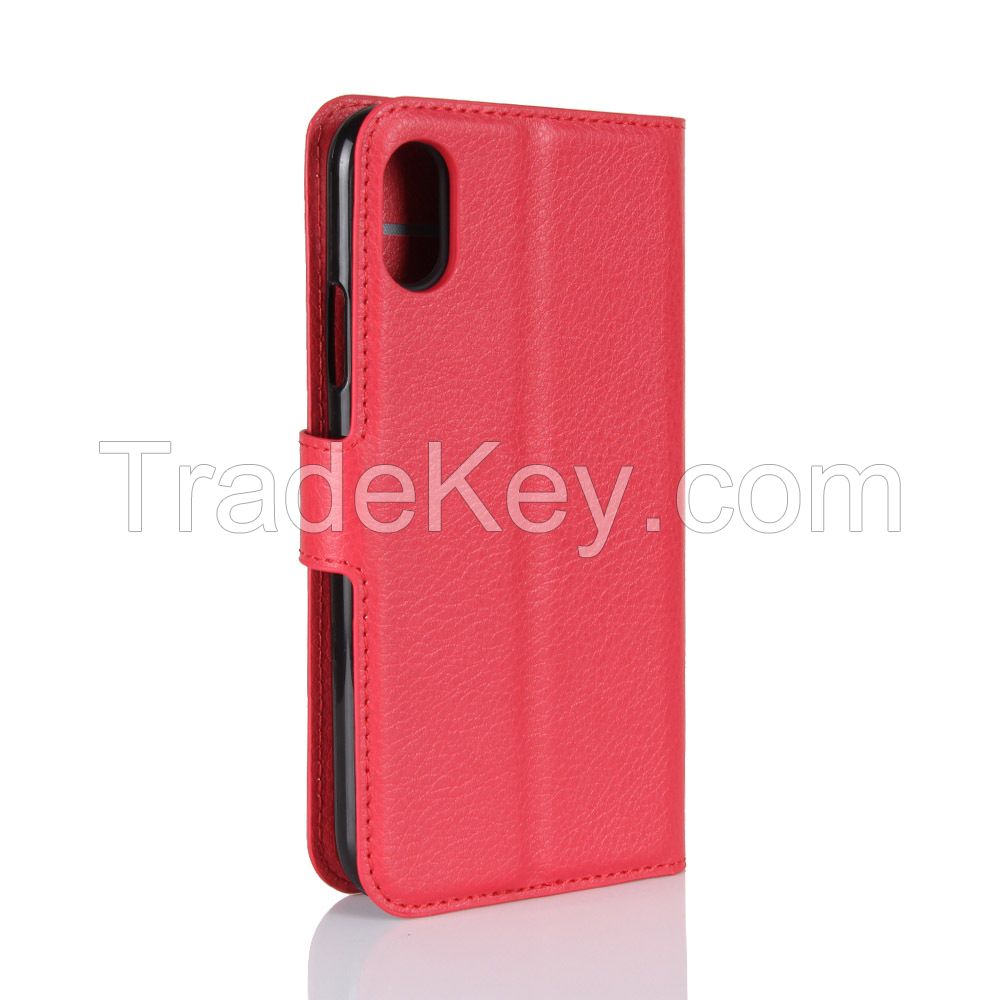 iPhone X leather Case,Leather Wallet Phone Case 