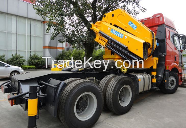 Low Cost Pick Up Mobil Knuckle Boom Truck Mounted Hydraulic Crane Loader