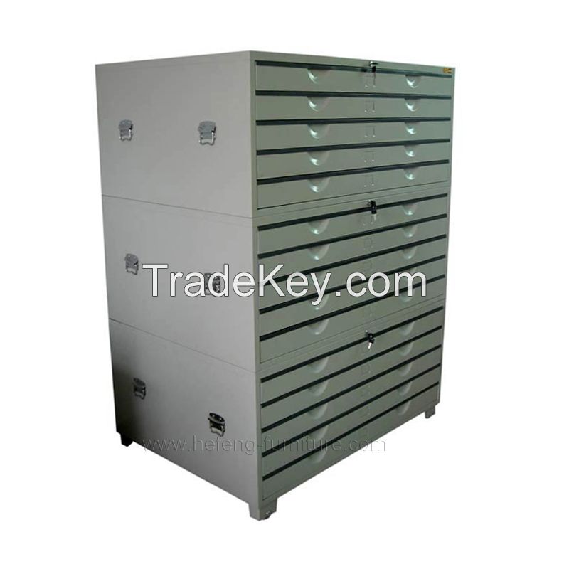 Drawing storage steel cabinet