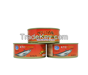 Canned tuna, canned sardine, canned mackerel