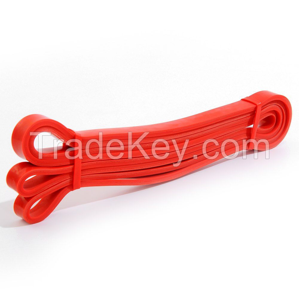 Eco-friendly Colorful Custom Logo Body Training Latex Resistance Bands