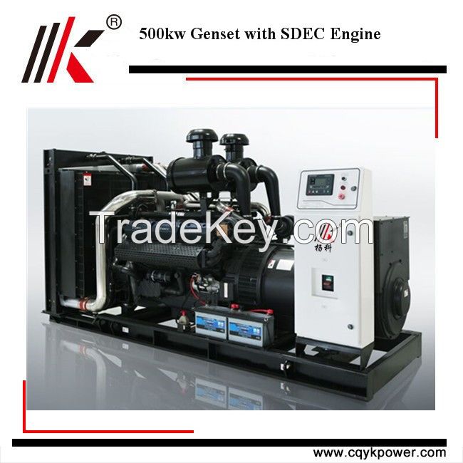 Cheap 500kw water cooled power motor engine generator diesel kva with price