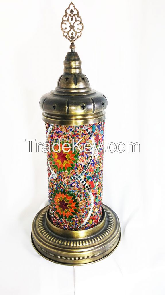 Turkish mosaic ground floor  lamp