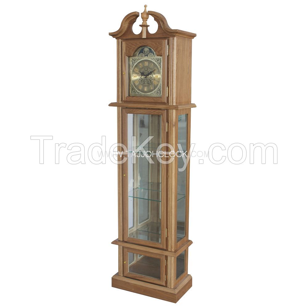 wooden pendulum floor clocks 