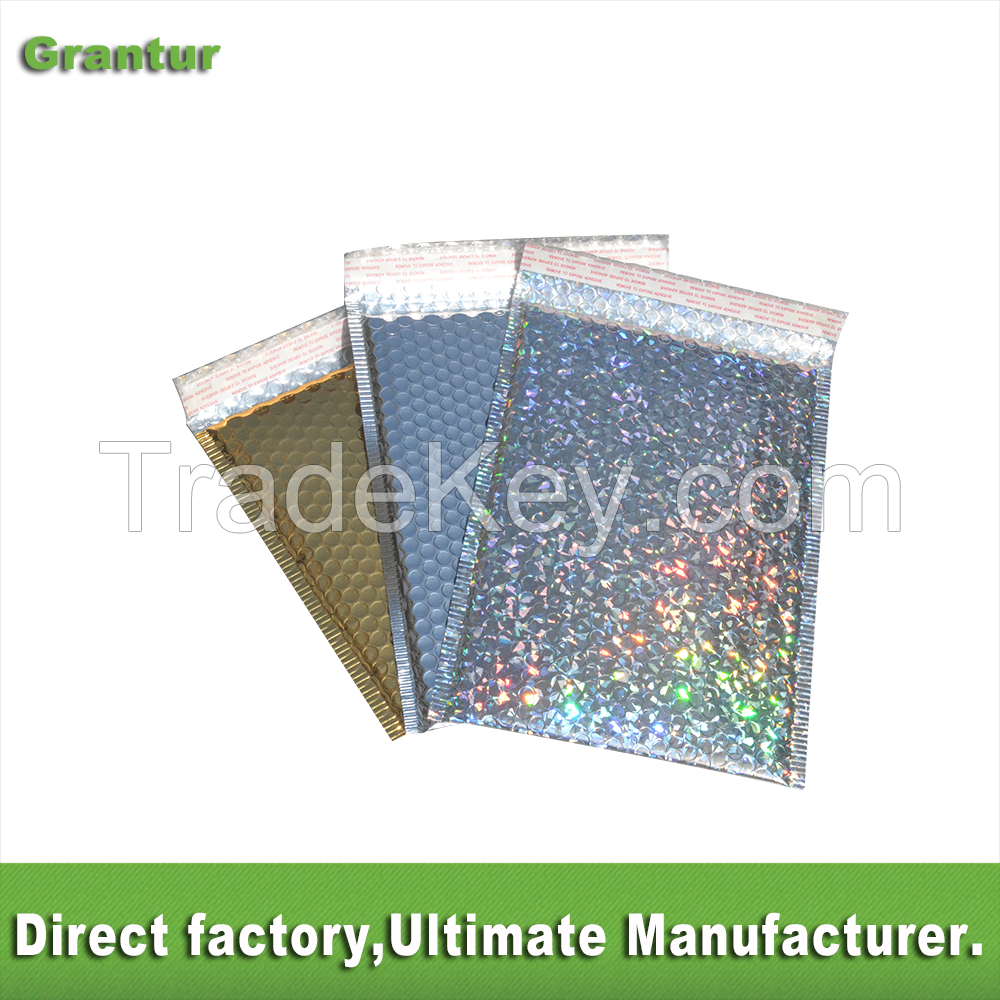 holographic bubble mailer bag padded envelopes