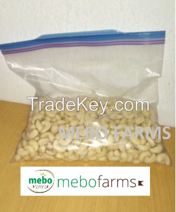 Processed Cashew Nut and Raw Cashew Nut