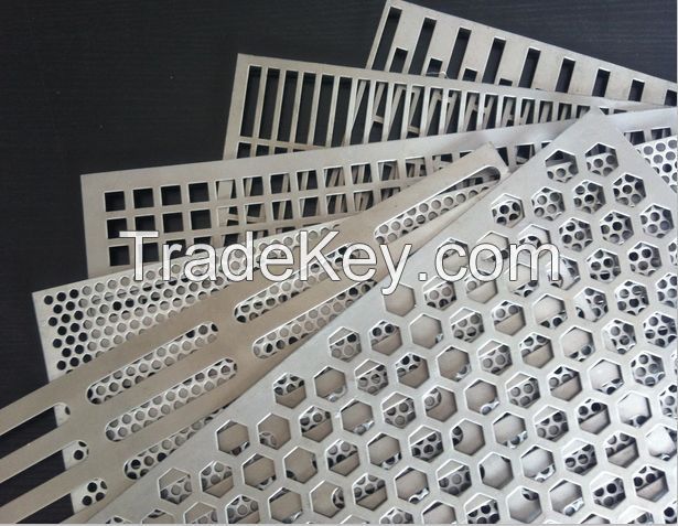 Perforated metal mesh