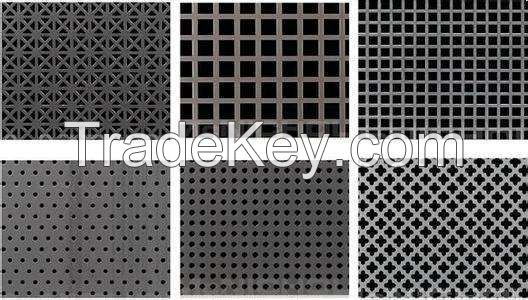 Perforated metal mesh