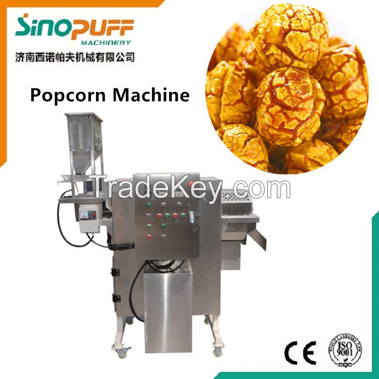 Industrial Caramel Popcorn Production Line Machine