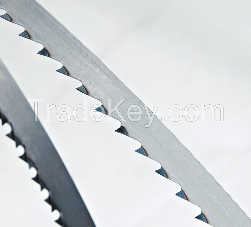 Harden teeth band saw blade