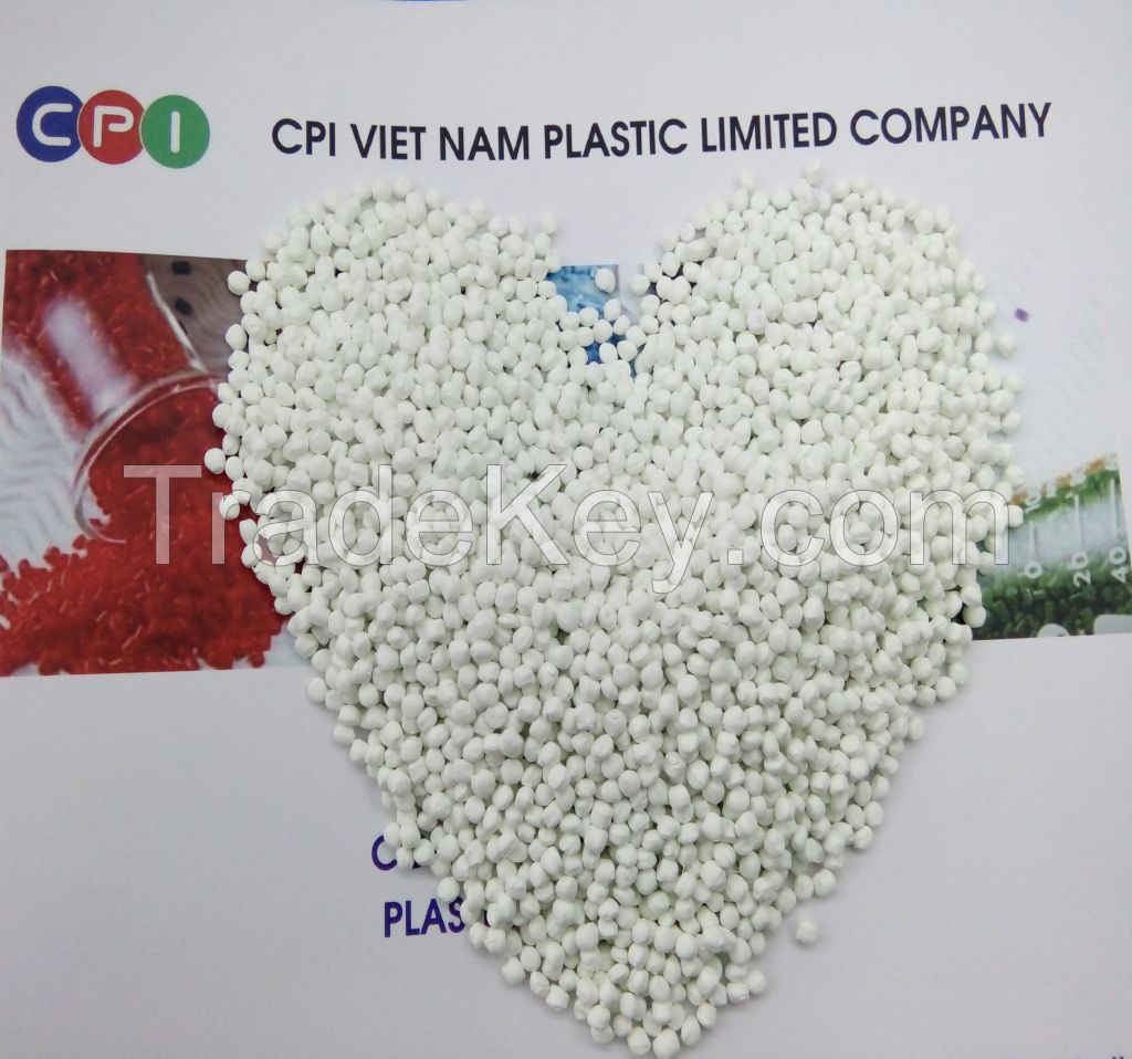 Calcium carbonate filler masterbatch 20-30% PE resin