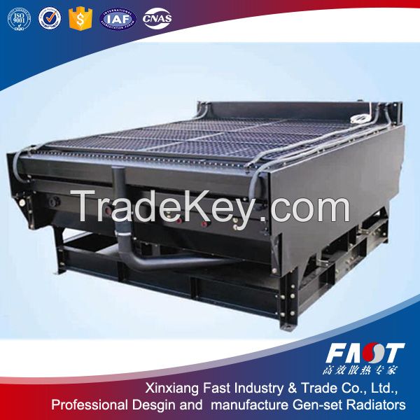 Good quality MTU 16V4000G23 remote radiator for power station