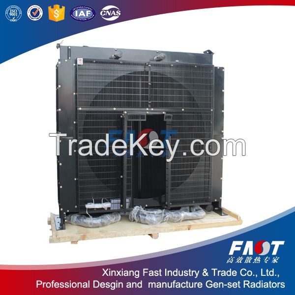 Professional Design MTU Diesel Genset Radiators