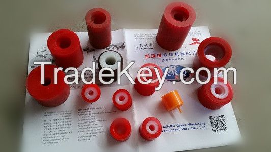 12*52*h30  wheel  TPU roller for edger grinding machine/ better wear-resisting wheel