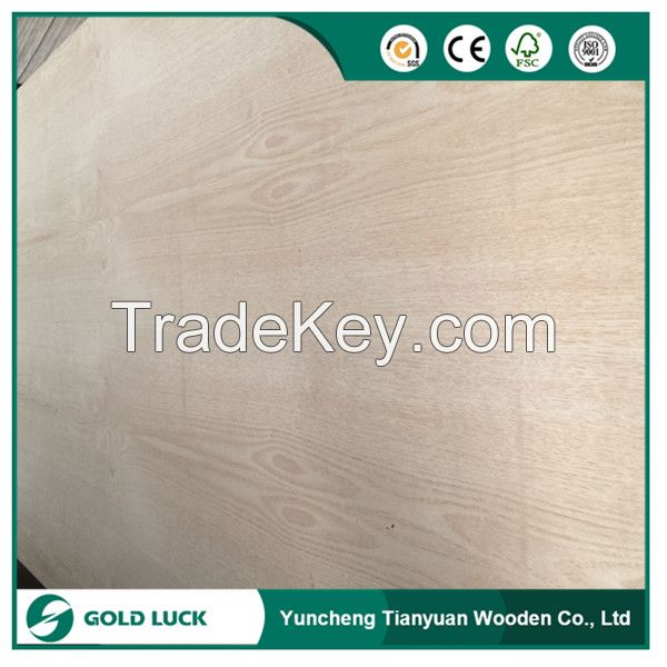 Furniture Grade Okoume Face/Back Commercial Plywood