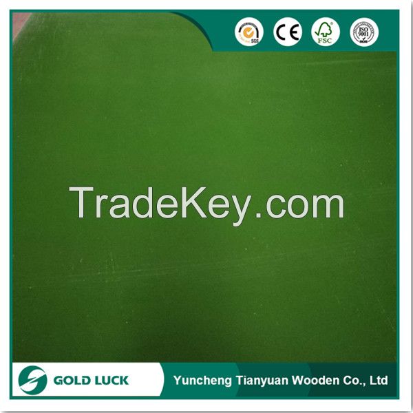 Green and Blue Colored PP PVC Plastic Plywood Sheet