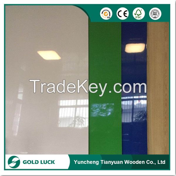 High Gloss UV Melamine MDF