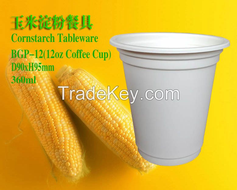 Eco-Friendly Biodegradable Cornstarch CPLA Cups