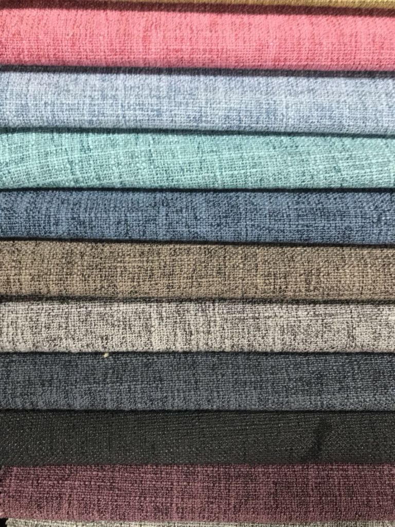 Poly Linen Look Solid bonded woven 150cm- for sofa fabric