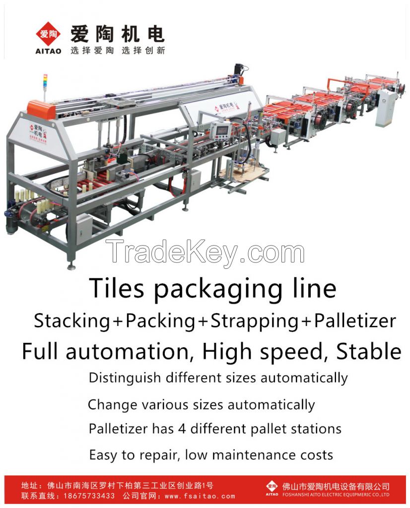 ceramic tile automatic packaging machine