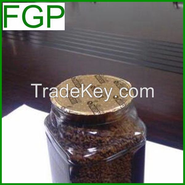 Die Cut Aluminum Foil Induction Cap Seal Liner&amp;Wad for Coffee Glass Jar in China with Logo Printing