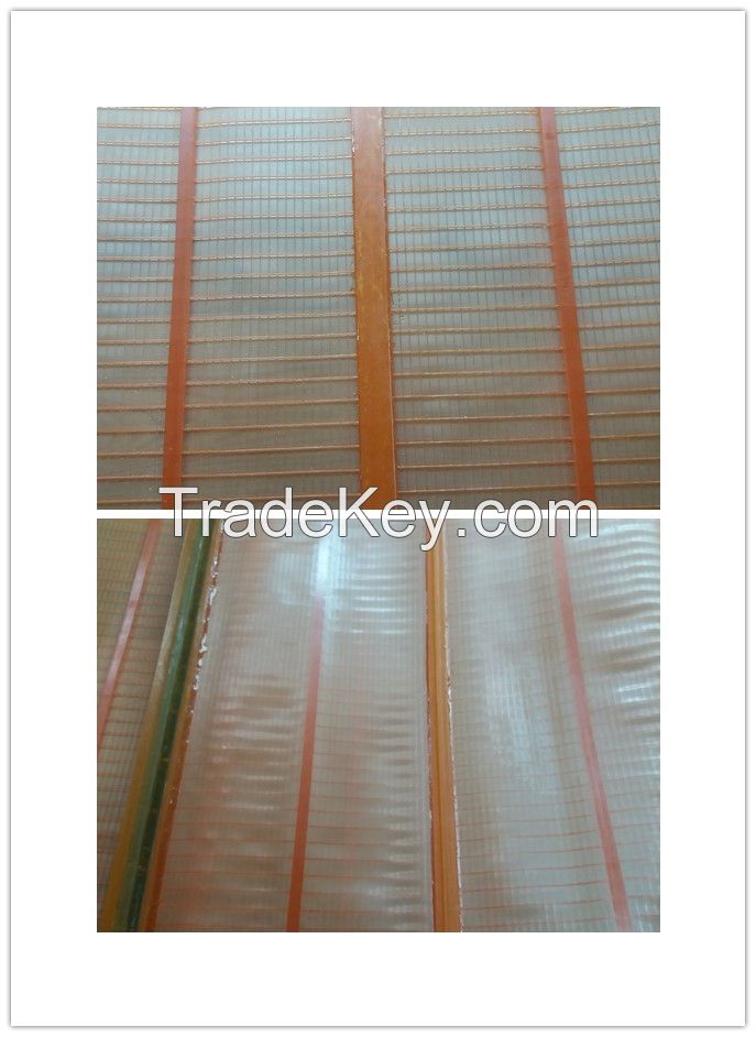 Polyweb urethane screen