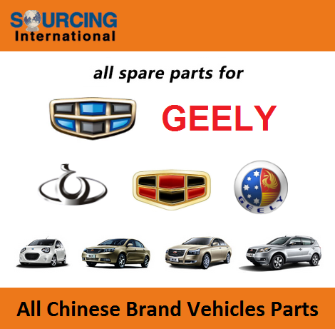 Geely Emgrand EC7 spare parts, Geely CK auto parts repuestos, Geely Panda spare parts 