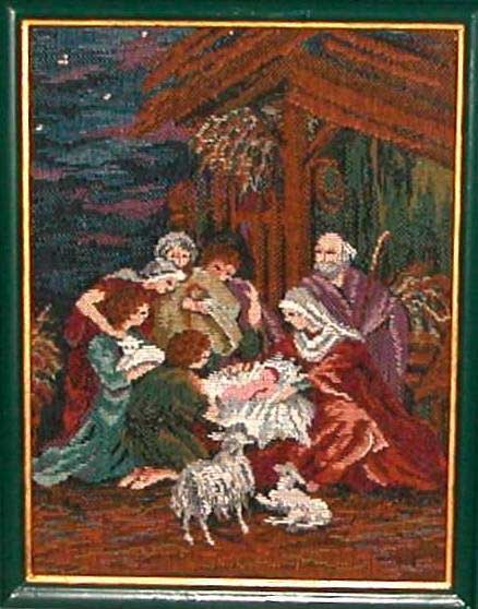 Tapestry wall hanging - Christmas