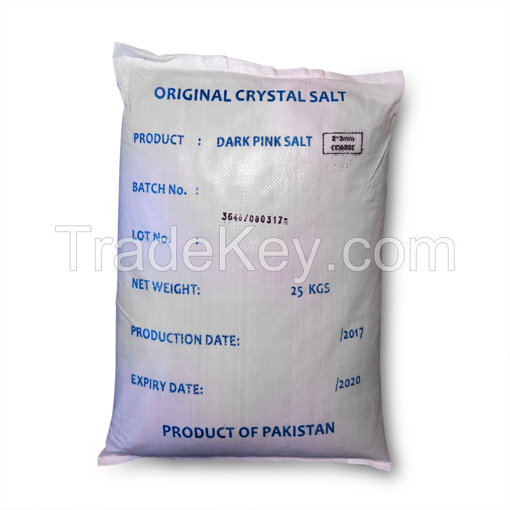 Premium Grade Himalayan Pink Salt FDA Approved 55 LB Sacks US Stock