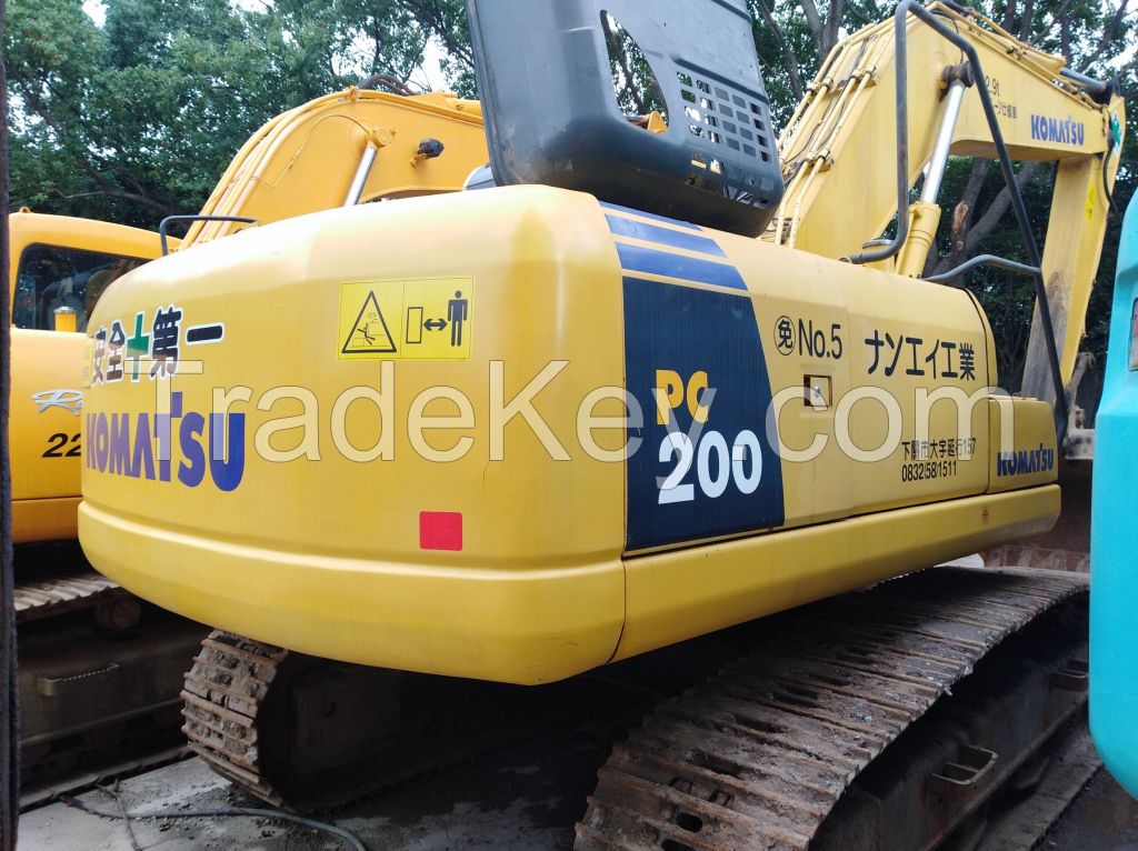 Used Komatsu Excavator PC200-8