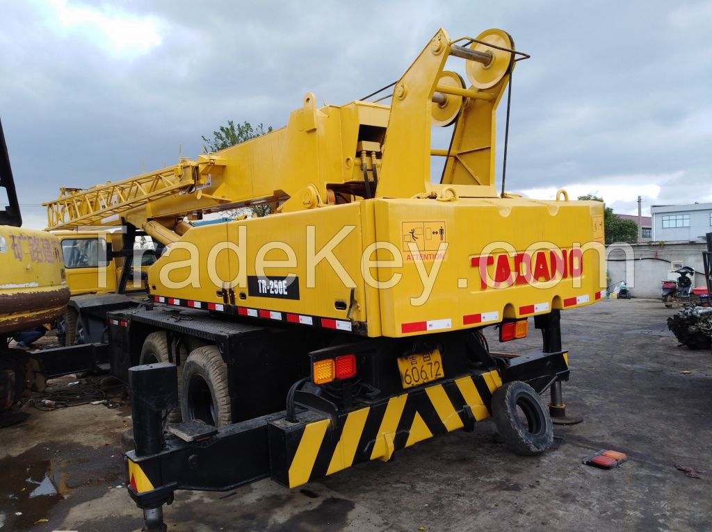 Used Tadano Truck Crane TR250E