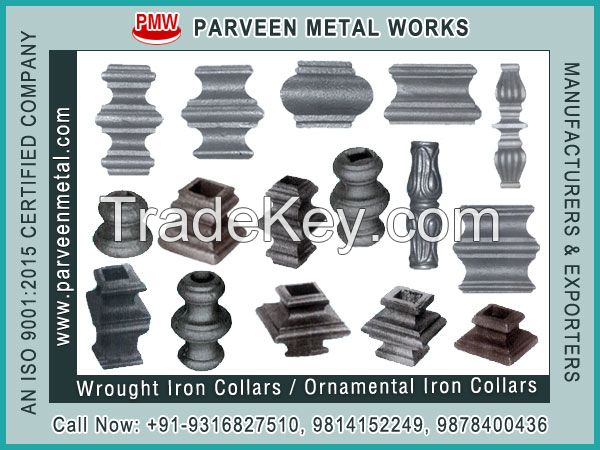 Wrought Iron Leaves
