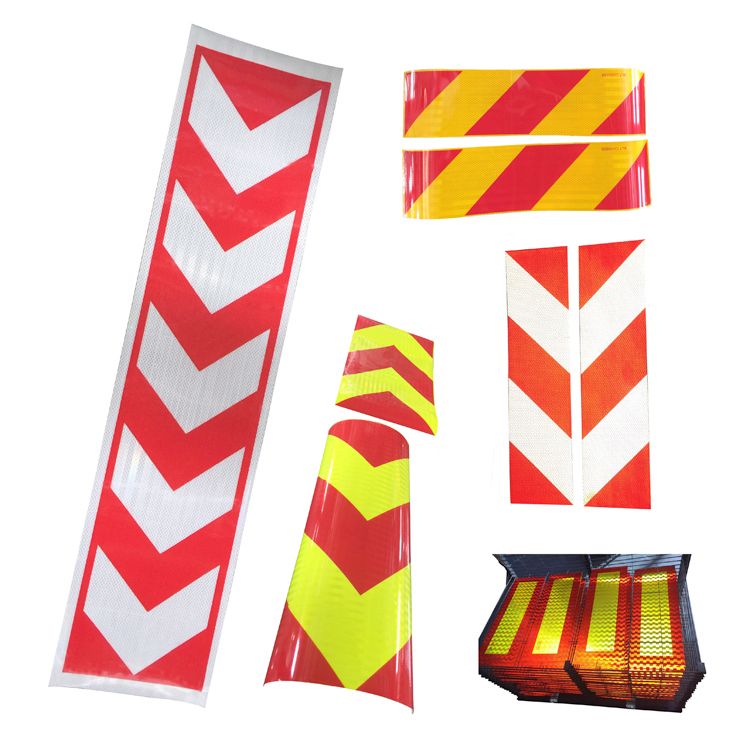 Truck Tail Warning Marking Reflective Sheet Sign Sheeting Sticker Reflective Strip