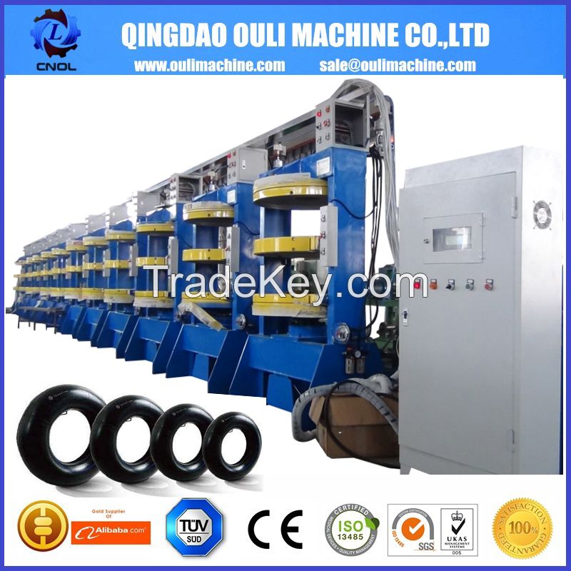 Motorcycle and bicycle inner tube vulcanizer press machine