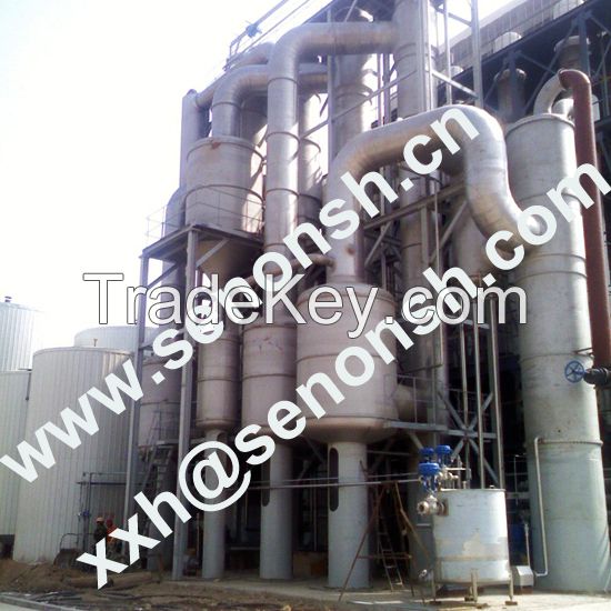 Falling Film Evaporator with 10t/h to 100t/h treatment capacity