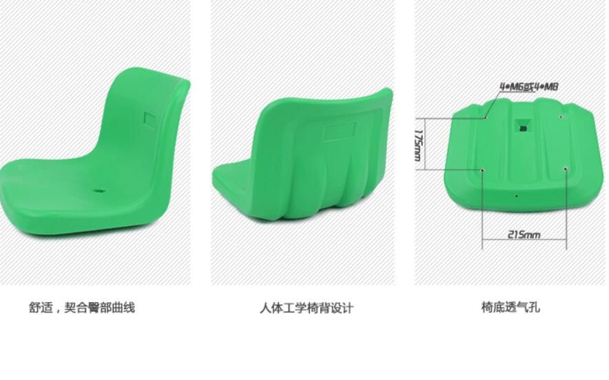 Double layered orthopedic stadium seat