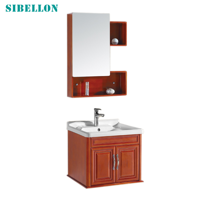 factory wholesale  high quality   oak bathroom cabinet with best   price