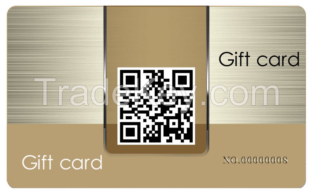 Barcode card