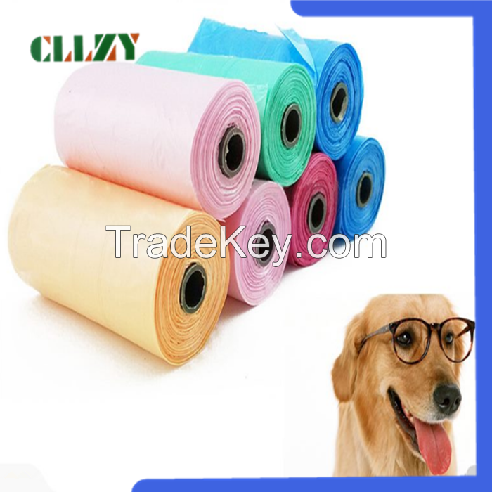 Multicolor Dog Poop Bags Refill Rolls