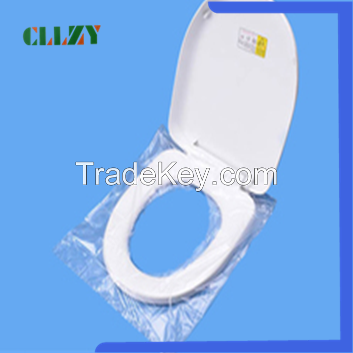 PVA water soluble film for flushable half-fold toilet seat cover