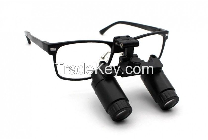 Surgical Loupes Titanium Flip-Up 4.0x