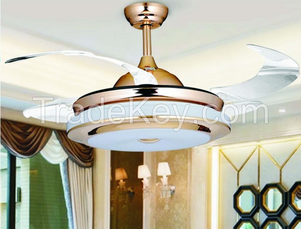 Custom Made Ceiling Fan Chandelier Combo Lighting