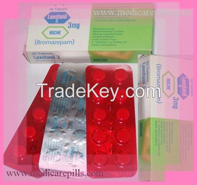 Lexotanil (Bromazepam) 3mg Tablets