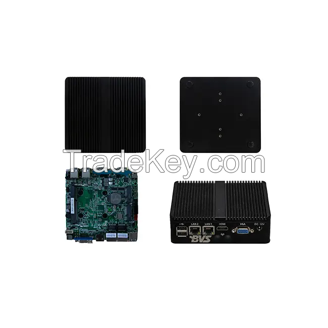 BVS J4125 Quad Industrial Applications Mini PC with Single NIC 6 COM