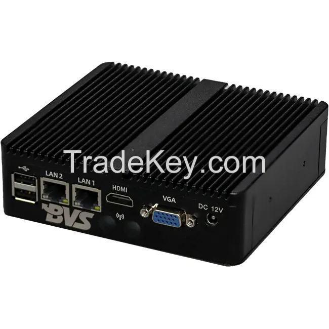 BVS J4125 Quad Industrial Applications Mini PC with Single NIC 6 COM