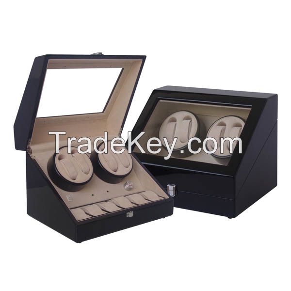 Heooe Quad watch winder with 6 watches case No.: TWB204