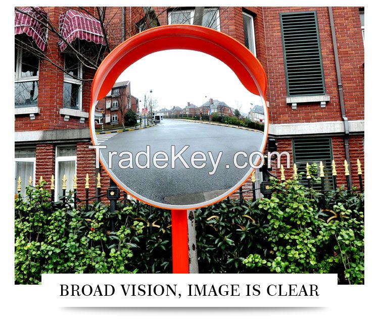 outdoor convex mirror for road traffic security high quality competitive price wide viewing angle